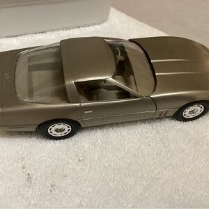 Vintage 1984 plastic promotion corvette car in box.
